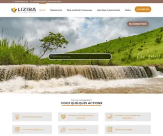 Liziba.cg(Accueil) Screenshot