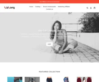 LizlongStore.com(The Liz Long Store) Screenshot