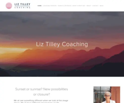 Liztilleycoaching.com.au(Liz Tilley Coaching) Screenshot