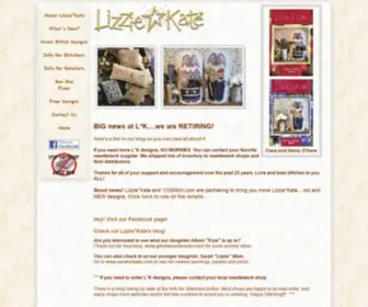 Lizziekate.com(Lizzie Kate Counted Cross Stitch Designs) Screenshot