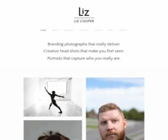 Lizzography.com(Liz Cooper Photography) Screenshot