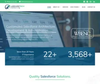 Lizztech.com(Lizztech Salesforce Consulting) Screenshot