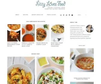 Lizzylovesfood.com(Lizzylovesfood) Screenshot