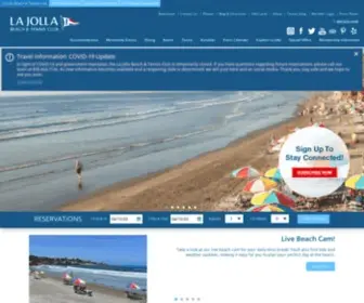 LJBTC.com(La Jolla Beach & Tennis Club) Screenshot
