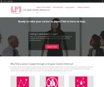 Ljcamerica.com(Link japan careers america) Screenshot