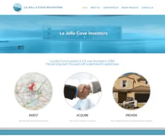 Ljcinvestors.com(La Jolla Cove Investors) Screenshot