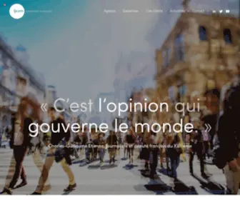 Ljcom.net(Agence conseil en communication RP & influence Paris) Screenshot