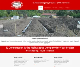 Ljconstruction.net(LJ Construction) Screenshot