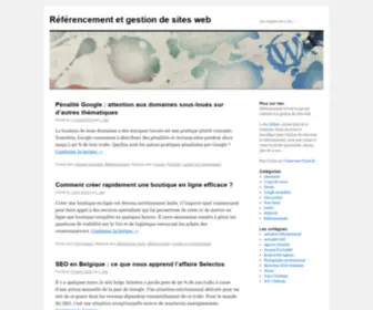 Ljee.fr(Référencement et gestion de sites web) Screenshot