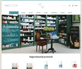 Ljekarnaljubic.com(Ljekarna Ljubić) Screenshot