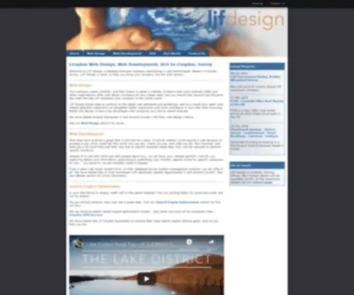 LJF-Design.com(Web Design In Croydon) Screenshot