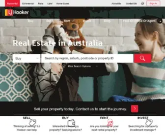 LJH.com.au(LJ Hooker Real Estate Australia) Screenshot