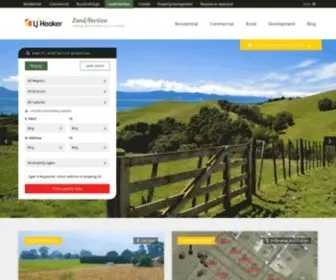 LJhland.co.nz(Buy Land NZ) Screenshot