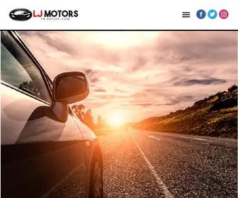 Ljmotors.co.za(New and Used Car Sales) Screenshot