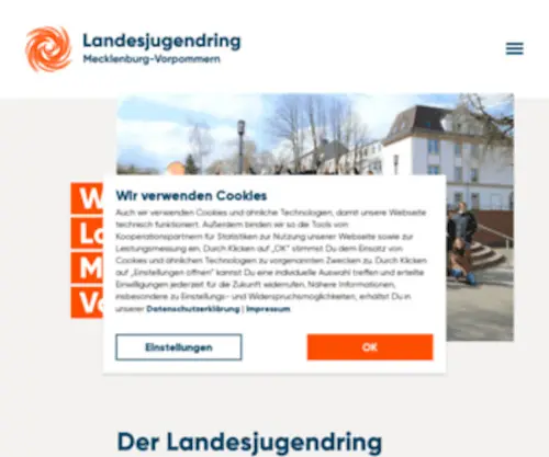 LJRMV.de(Landesjugendring Mecklenburg) Screenshot