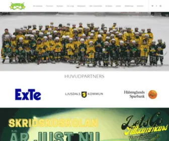 Ljusdalbandy.se(Ljusdals Bandyklubb) Screenshot