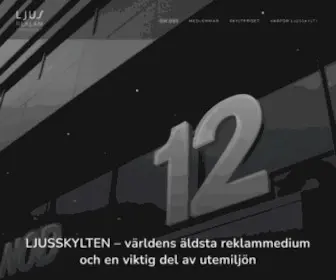 Ljusreklamforbundet.se(Ljusreklamförbundet) Screenshot