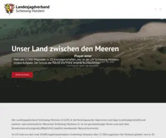 LJV-SH.de(Landesjagdverband Schleswig) Screenshot