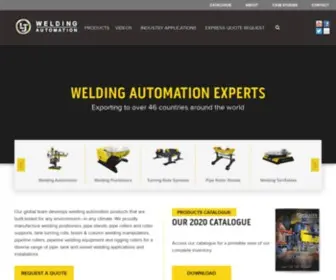 Ljwelding.com(Welding Automation and Material Handling Systems) Screenshot
