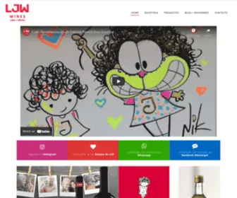 LJwvinos.com(LJW Vinos de Alta Gama) Screenshot