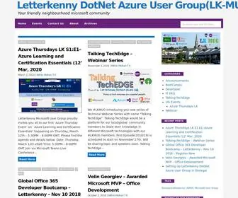 LK-Mug.org(Your friendly neighbourhood microsoft community) Screenshot