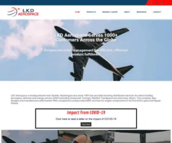 Lkdaerospace.com(LKD Aerospace) Screenshot