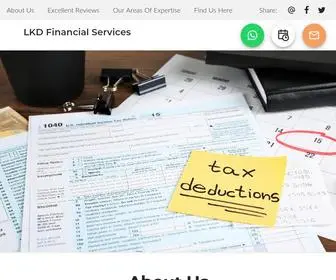 LKdfinancial.com(LKD Financial Services) Screenshot