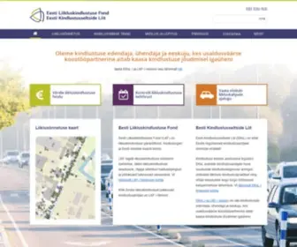 LKF.ee(Eesti Liikluskindlustuse Fond ja Eesti Kindlustusseltside Liit) Screenshot