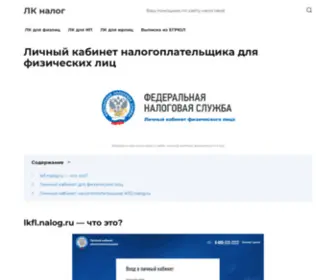 LKFL-Nalog.ru(Справочно) Screenshot