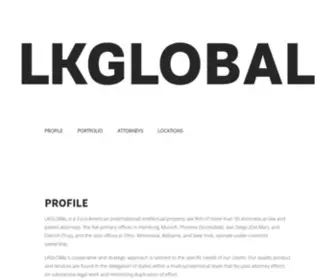 LKglobal.com(LK Global) Screenshot