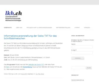 LKH.ch(Aktuell) Screenshot