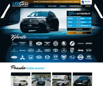 Lkkimportcars.sk(LKK Import Cars) Screenshot