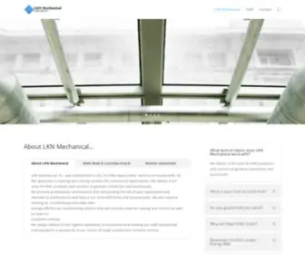 LKnmechanical.com(lknmechanical) Screenshot