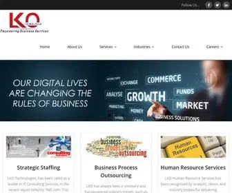 Lkotech.com(Empowering Business Services) Screenshot