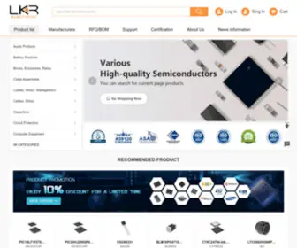 Lkrelec.com(LKR) Screenshot