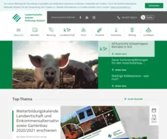 LKSH.de(Landwirtschaftskammer Schleswig) Screenshot