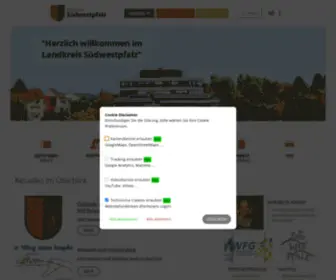 Lksuedwestpfalz.de(Startseite) Screenshot