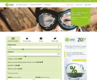 Lku.lt(LKU kredito unijų grupė) Screenshot