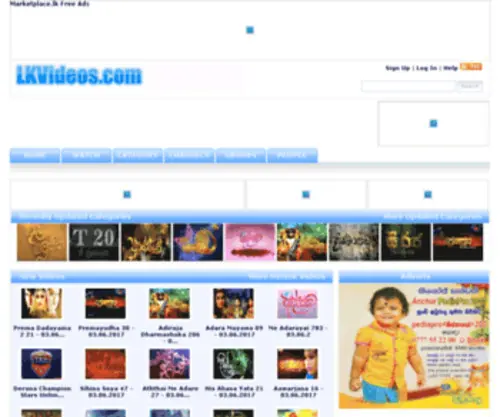 Lkvideos.com(Watch Sri Lankan Videos & Sinhala Movies) Screenshot