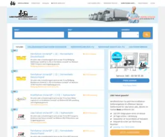 LKW-Fahrer-Jobs.de(Lkw Fahrer gesucht) Screenshot