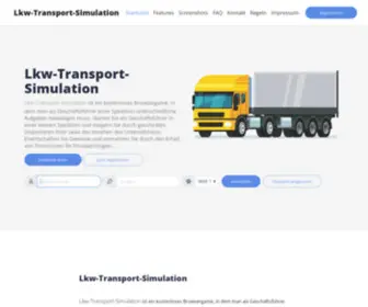 LKW-Sim.com(Lkw-Transport-Simulation) Screenshot