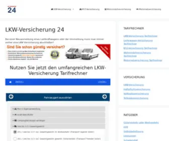 LKW-Versicherung-24.de(LKW) Screenshot