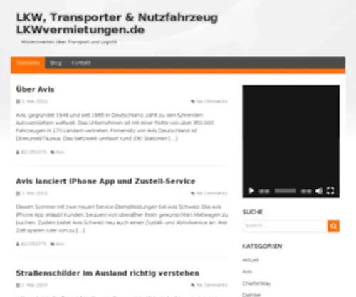 LKwvermietungen.de(LKwvermietungen) Screenshot