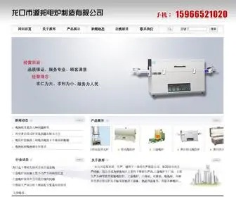 LKYBDL.com(龙口市源邦电炉制造有限公司) Screenshot