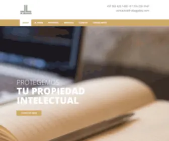 LL-Abogados.com(Propiedad Intelectual) Screenshot