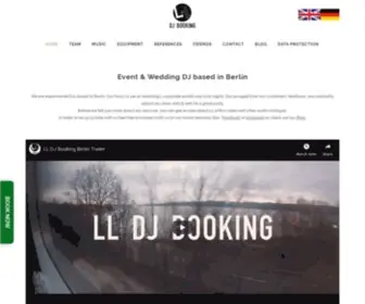 LL-Djbooking.com(Dein Event & Hochzeits DJ Berlin) Screenshot