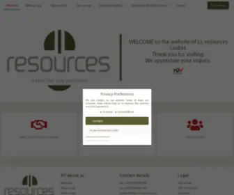 LL-Resources.com(LL Resources) Screenshot