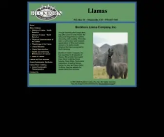 LLama-LLama.com(All about llamas) Screenshot