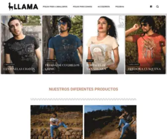 LLamacultural.com(SOMOS LLAMA) Screenshot