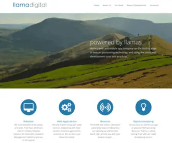 LLamadigital.co.uk(Llama Digital) Screenshot